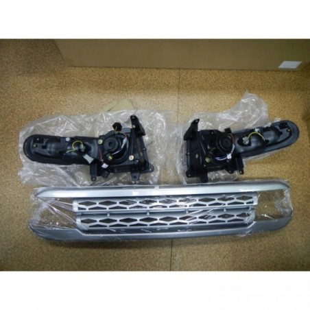 TOYOTA FJ CRUISER XJ10 2007-2015 LAMPA LAMPY PRZÓD LED VLAND EUROPA + GRILL
