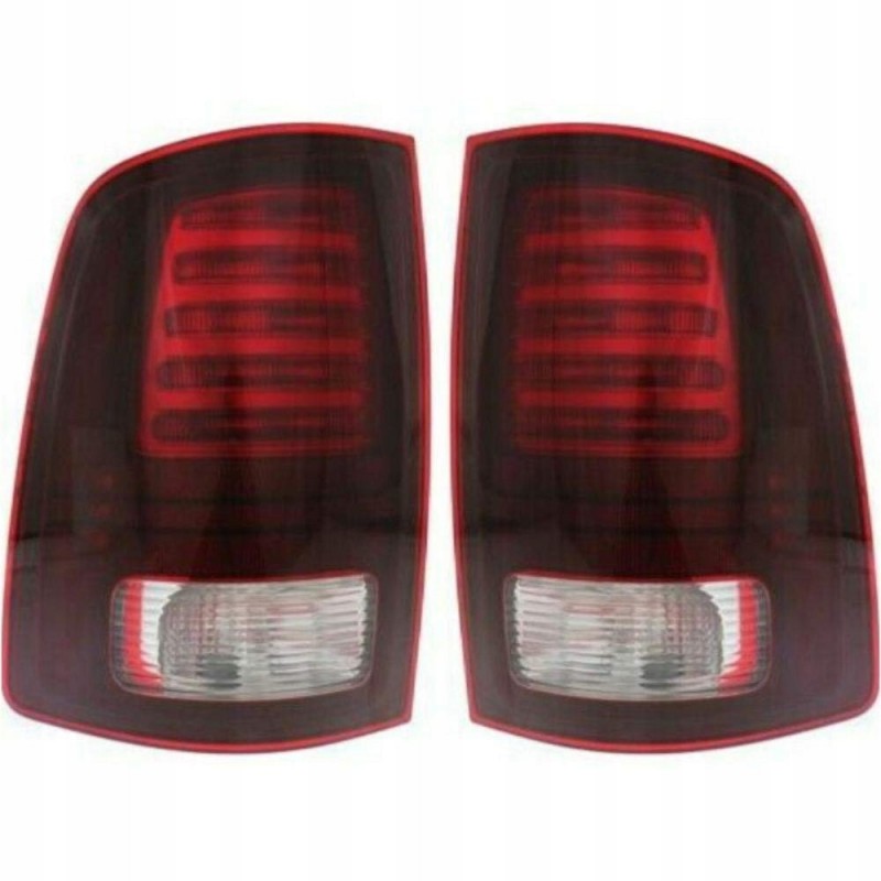 DODGE RAM 2013-2018 LAMPA LAMPY KOMPLET LEWA + PRAWA TYŁ LED DYMIONA SPORT