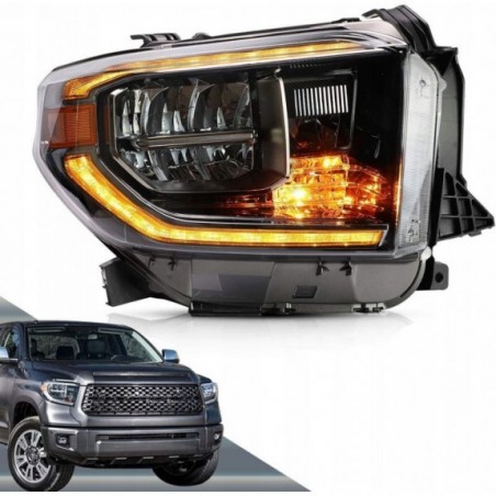 LAMPA LAMPY TITANIUM LED VLAND ŚRODEK SREBRNY KPL. TOYOTA TUNDRA 2014-2018