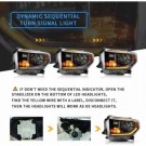 LAMPA LAMPY TITANIUM LED VLAND ŚRODEK SREBRNY KPL. TOYOTA TUNDRA 2014-2018