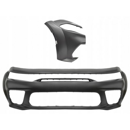 DODGE CHARGER SRT HELLCAT WIDEBODY 2019-2023 ZDERZAK PRZEDNI LIFT