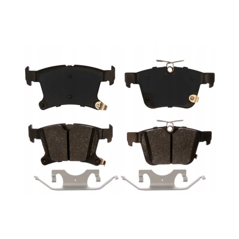 CHRYSLER PACIFICA 2017-2021 KLOCKI TYŁ HAMULCOWE + BLASZKI D1901 BBTECH