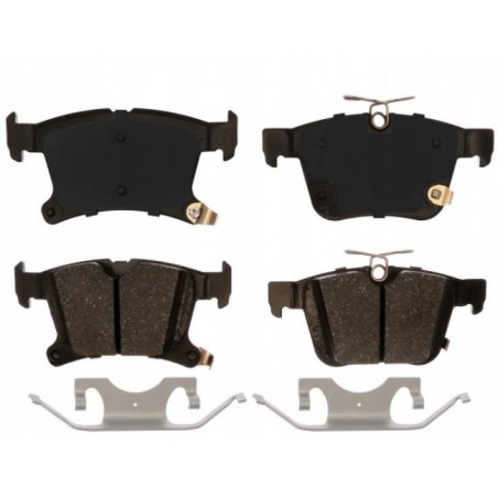 CHRYSLER PACIFICA 2017-2021 KLOCKI TYŁ HAMULCOWE + BLASZKI D1901 BBTECH