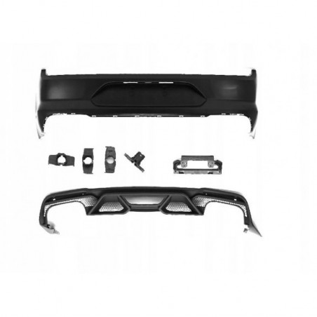 ZDERZAK TYLNY KOMPLETNY GÓRA I DÓŁ FORD MUSTANG STYL GT500 2015-2023