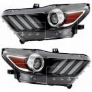 LAMPA XENON PRAWY + LEWY KOMPLET WERSJA USA Z DRL FORD MUSTANG 2015-2017