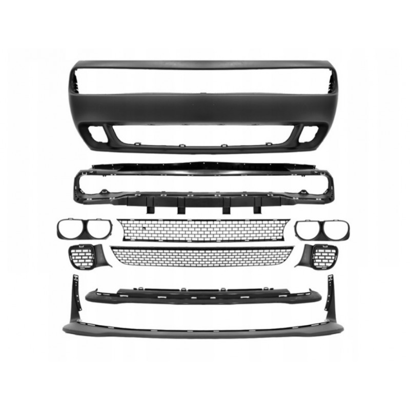 DODGE CHALLENGER SRT HELLCAT 2015-2023 ZDERZAK PRZÓD KOMPLET BEZ ABSORBERA