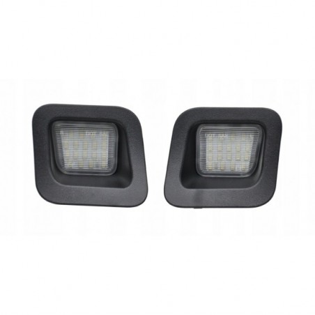 DODGE RAM 2002-2018 LAMPKA PODŚWIETLENIE TABLICY PRAWA + LEWA KPL LED JASNA