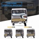 CHEVROLET SILVERADO 2016-19 LAMPA LAMPY FULL LED VLAND KOMPLET LEWA + PRAWA