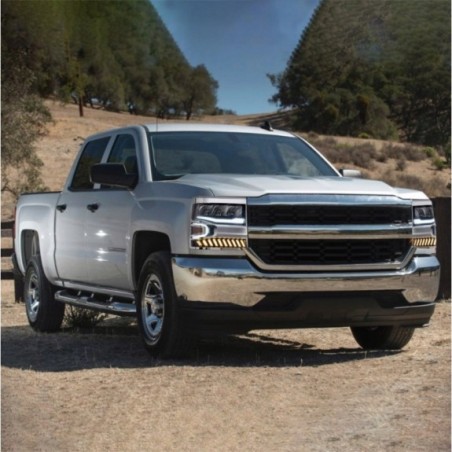 CHEVROLET SILVERADO 2016-19 LAMPA LAMPY FULL LED VLAND KOMPLET LEWA + PRAWA
