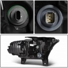 DODGE DURANGO 2021- LAMPA PRZÓD Z LED KIERUNEK ŻARÓWKA PRAWA + LEWA CZARNA