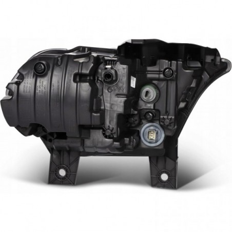 DODGE DURANGO 2021- LAMPA PRZÓD Z LED KIERUNEK ŻARÓWKA PRAWA + LEWA CZARNA