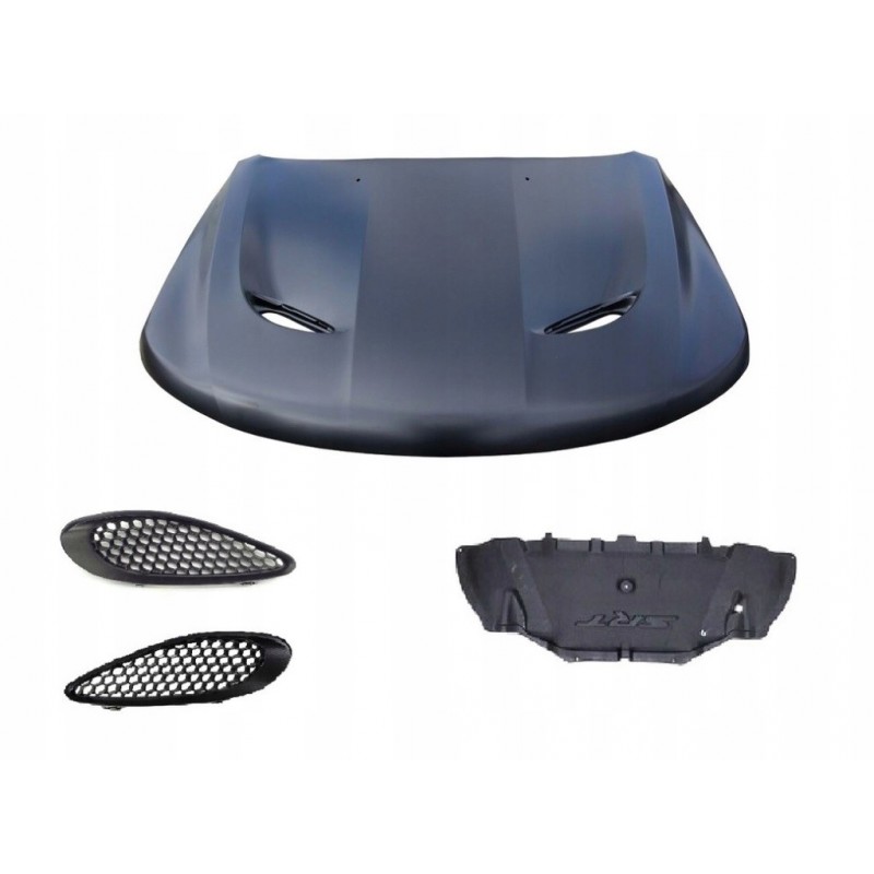 MASKA POKRYWA ALUMINIUM + WYGŁUSZENIE JEEP GRAND CHEROKEE WK2 SRT 2011-2021