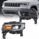 LAMPA LAMPY FULL LED DRL VLAND KOMPLET JEEP GRAND CHEROKEE WK2 2014-2021