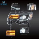 LAMPA LAMPY FULL LED DRL VLAND KOMPLET JEEP GRAND CHEROKEE WK2 2014-2021