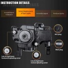 LAMPA LAMPY FULL LED DRL VLAND KOMPLET JEEP GRAND CHEROKEE WK2 2014-2021