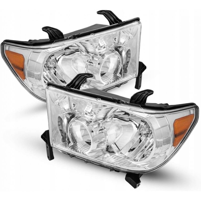 TOYOTA TUNDRA SEQUOIA 2007-2013 LAMPA LAMPY LEWA + PRAWA PRZÓD JASNA KPL