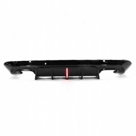 SPOILER DYFUZOR ZDERZAKA TYLNY Z LED AMPP DODGE CHALLENGER 2015-2023 CS