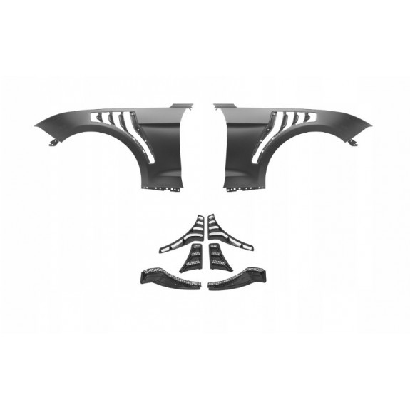 BŁOTNIK BŁOTNIKI KOMPLET L+R ALUMINIOWE KR STYLE FORD MUSTANG GT500 2018-23