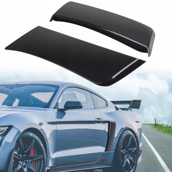 FORD MUSTANG 2015-2023 NAKŁADKA NAKŁADKI WLOT WLOTY BŁOTNIKA KOMPLET