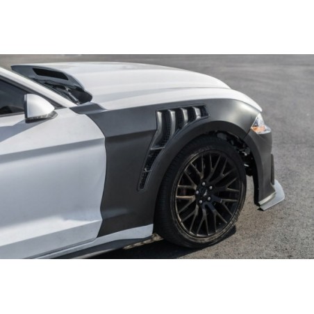 FORD MUSTANG GT500 2018-23 BŁOTNIK BŁOTNIKI KOMPLET L+R ALUMINIOWE KR STYLE