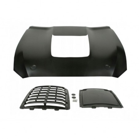 Maska POKRYWA SILNIKA ALUMINIUM GT500 STYL FORD MUSTANG 2018-2023 V8 GT