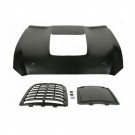 Maska POKRYWA SILNIKA ALUMINIUM GT500 STYL FORD MUSTANG 2018-2023 V8 GT