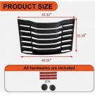 CHEVROLET CAMARO 2016-2023 ROLETA ŻALUZJA OSŁONA WYKONCZENIE SZYBY TYLNEJ