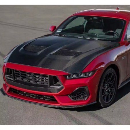 FORD MUSTANG S650 2024-2026 MASKA POKRYWA SILNIKA ALUMINIUM NOWA GTD STYLE