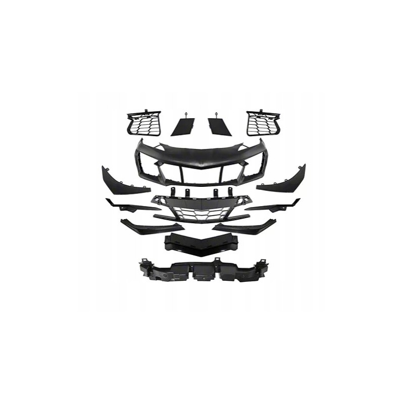 CHEVROLET CORVETTE C8 STINGRAY 2020-2026 ZDERZAK PRZEDNI KOMPLETNY STYL Z06