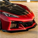 CHEVROLET CORVETTE C8 STINGRAY 2020-2026 ZDERZAK PRZEDNI KOMPLETNY STYL Z06