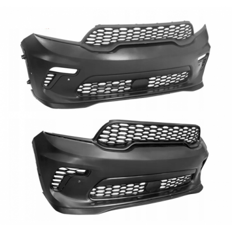 DODGE DURANGO SRT 2021-2024 ZDERZAK PRZÓD PDC KOMPLETNY RADAR Z HALOGEN LED