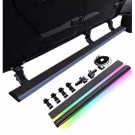 JEEP WRANGLER JK 4 DRZWI 2007-2017 PRÓG PROGI ELEKTRYCZNE STOPNIE Z LED KPL