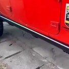 JEEP WRANGLER JK 4 DRZWI 2007-2017 PRÓG PROGI ELEKTRYCZNE STOPNIE Z LED KPL