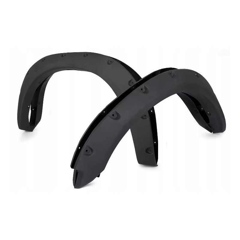 DODGE RAM 1500 2011-2018 POSZERZENIA NAKŁADKI LISTWA BŁOTNIK Z OTWORAMI KPL