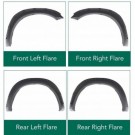 DODGE RAM 1500 2011-2018 POSZERZENIA NAKŁADKI LISTWA BŁOTNIK Z OTWORAMI KPL