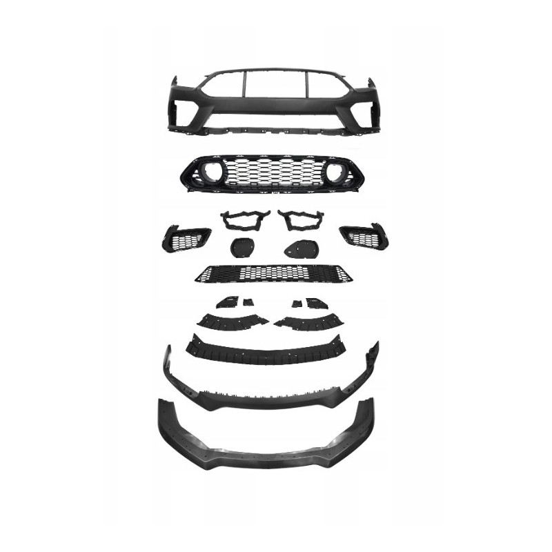 FORD MUSTANG 2015-2017 ZDERZAK PRZEDNI KOMPLET NOWY STYL MACH1