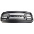 DODGE RAM 1500 2013-2018 ATRAPA GRILL CZARNA DO MALOWANIA + LOGO RAM