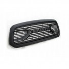 DODGE RAM 1500 2013-2018 ATRAPA GRILL CZARNA DO MALOWANIA + LOGO RAM
