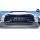 DODGE RAM 1500 2013-2018 ATRAPA GRILL CZARNA DO MALOWANIA + LOGO RAM