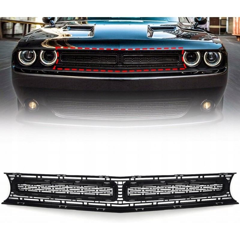 DODGE CHALLENGER 2015-2023 ATRAPA GRILL STELAŻ ATRAPY NOWY 68262955AD