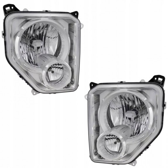JEEP CHEROKEE LIBERTY KK 2008-2012 LAMPA REFLEKTOR PRAWA + LEWA WERSJA USA