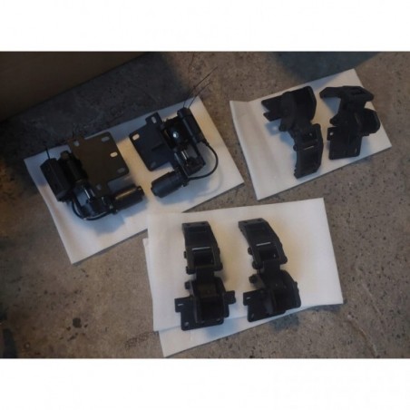 DODGE RAM 1500 IV 2011- PRÓG PROGI ELEKTRYCZNE STOPNIE WYSUWANE Z LED +LOGO