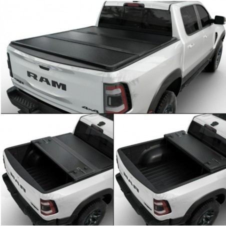 POKRYWA PAKI DŁUGA 6.4 ROLETA ŻALUZJA TWARDA LAMPKA DODGE RAM 1500 2009-24