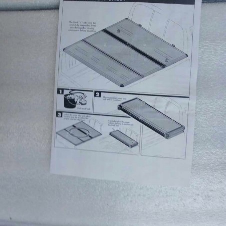 POKRYWA PAKI DŁUGA 6.4 ROLETA ŻALUZJA TWARDA LAMPKA DODGE RAM 1500 2009-24