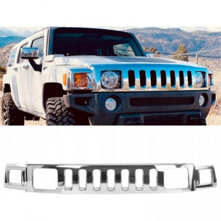 HUMMER H3 H3T 2006-2010 ATRAPA GRILL CHROM NOWA 15834196