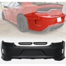 DODGE CHARGER SRT 2015-2023 ZDERZAK TYŁ GÓRNY + DYFUZOR BEZ PDC KOMPLETNY