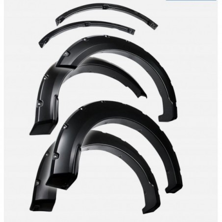 FORD F-150 2015-17 POSZERZENIA NAKŁADKI LISTWY LISTWA BŁOTNIK Z NITAMI KPL.