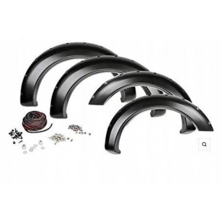 FORD F-150 2015-17 POSZERZENIA NAKŁADKI LISTWY LISTWA BŁOTNIK Z NITAMI KPL.