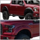 FORD F-150 2015-17 POSZERZENIA NAKŁADKI LISTWY LISTWA BŁOTNIK Z NITAMI KPL.