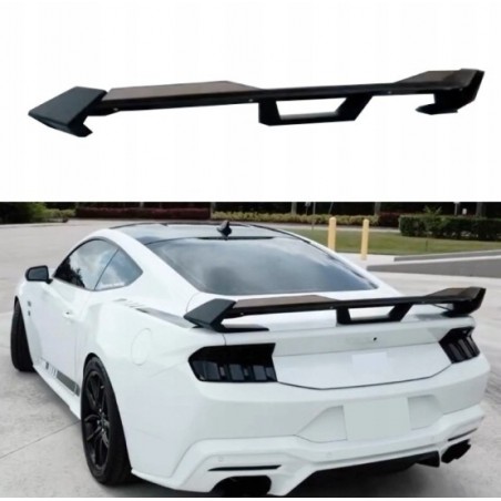 FORD MUSTANG S650 2024-26 SPOILER LOTKA KLAPY STYL DARK HORSE CZARNY POŁYSK